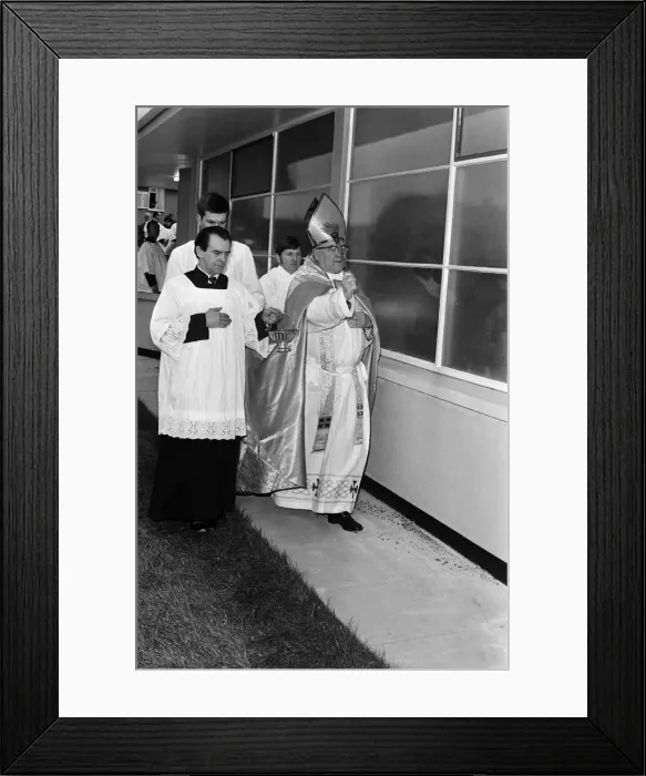 Framed Print : The most Rev G P Dwyer, Roman Catholic Archbishop of Birmingham Framed Print : The most Rev G P Dwyer, Roman Catholic Archbishop of Birmingham