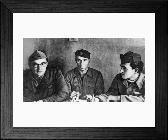 Framed Print : The crew of a small British naval vessel spent three days in a Dalmatian port recently Framed Print : The crew of a small British naval vessel spent three days in a Dalmatian port recently