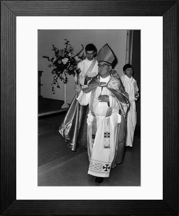 Framed Print : The most Rev G P Dwyer, Roman Catholic Archbishop of Birmingham Framed Print : The most Rev G P Dwyer, Roman Catholic Archbishop of Birmingham