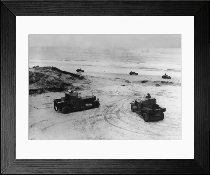 Framed Print : British army troops training exercises in Northern Ireland during the Second World War