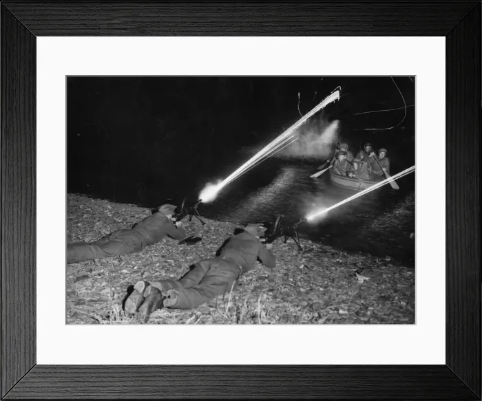 Framed Print : Picture taken at a Battle School give some idea of the tough training men undergo Framed Print : Picture taken at a Battle School give some idea of the tough training men undergo