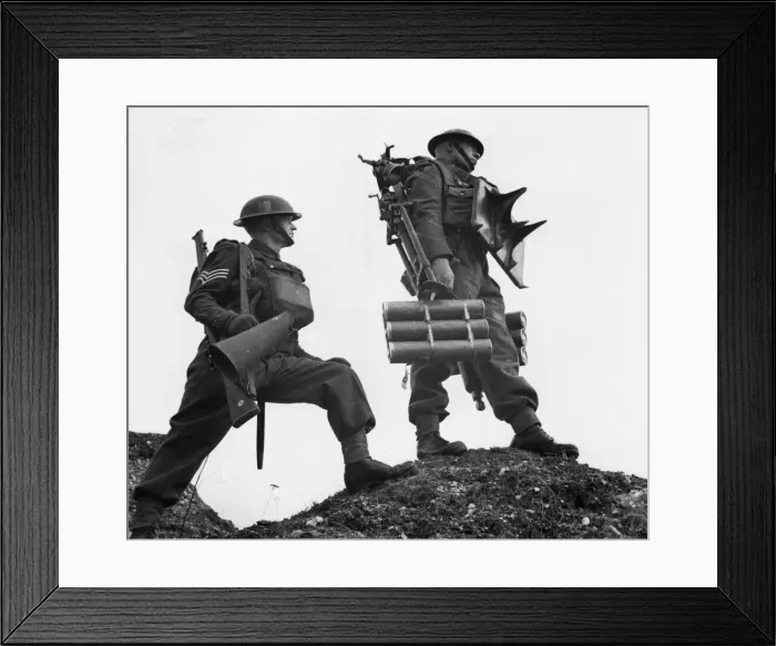 Framed Print : While many people thin the Army is training for defensive action against the enemy Framed Print : While many people thin the Army is training for defensive action against the enemy