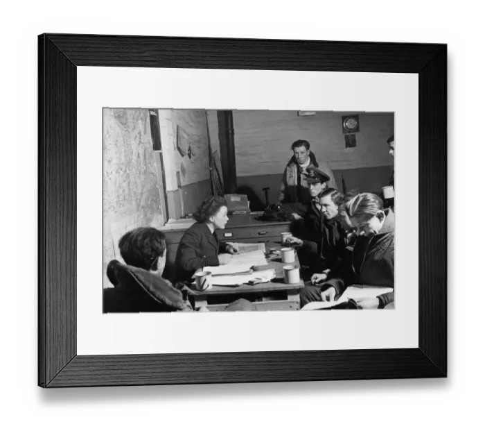 Framed Print : Preparation for an RAF Bomber Command mine laying operation of the enemy coastline Framed Print : Preparation for an RAF Bomber Command mine laying operation of the enemy coastline