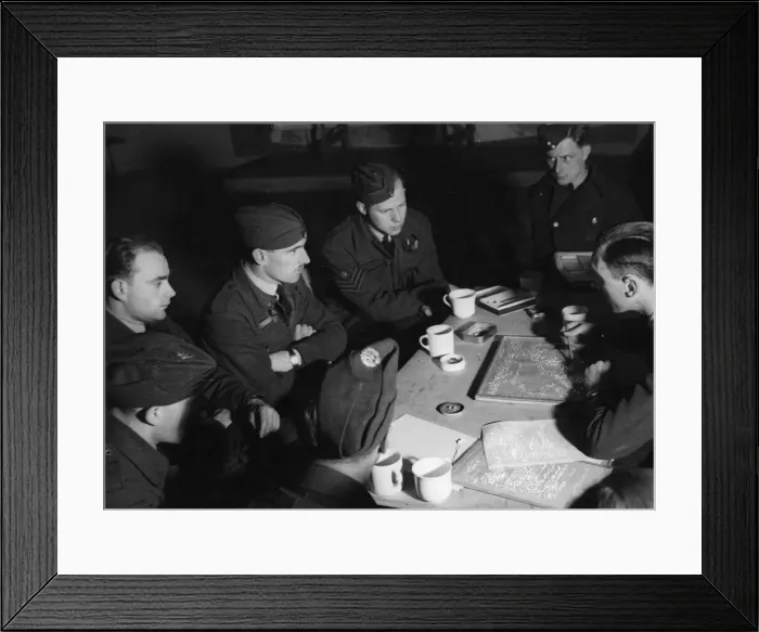 Framed Print : Aircraft in very great strength attacked the German city of Nuremberg on 30th - 31st Framed Print : Aircraft in very great strength attacked the German city of Nuremberg on 30th - 31st
