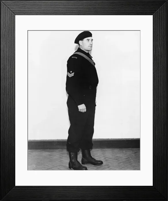 Framed Print : Depot Superintendent of the Rescue Service. September 4th 1941 Framed Print : Depot Superintendent of the Rescue Service. September 4th 1941