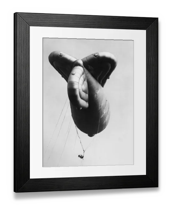 Framed Print : British Balloon Command was established to protect cities