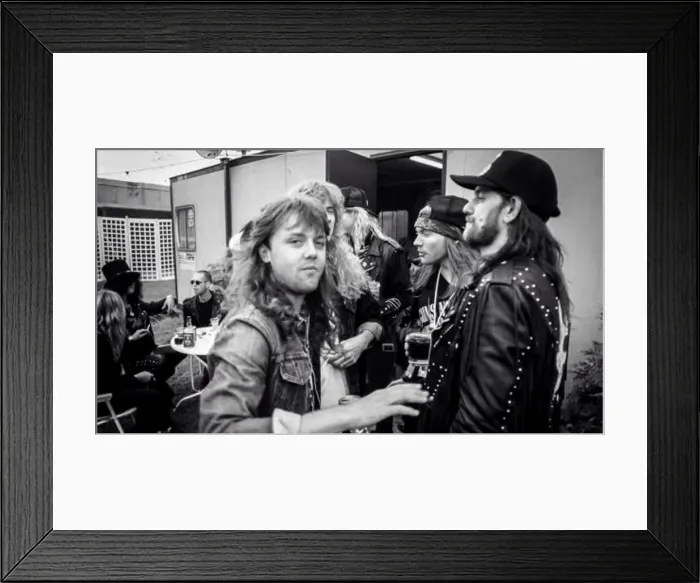 Framed Print : Heavy Metal Holocaust festival August 1981 at Vale Park in Burslem