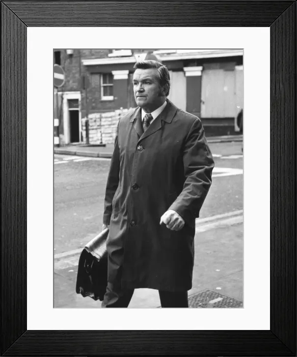 Framed Print : ex-Det Chief Supt Albert Moody, former chief of Scotland Yard Framed Print : ex-Det Chief Supt Albert Moody, former chief of Scotland Yard