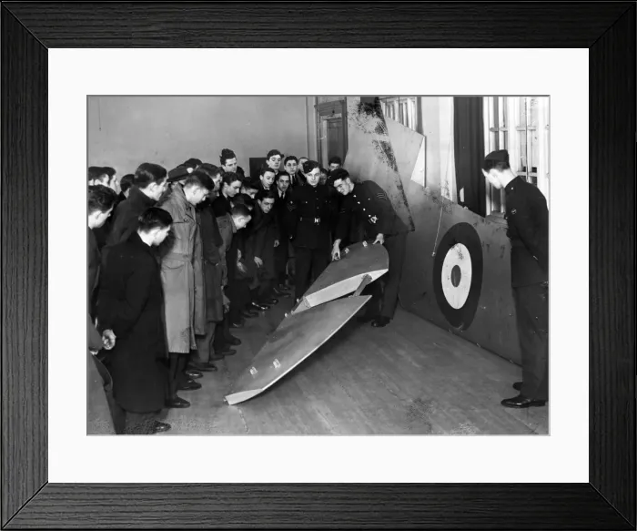 Framed Print : Boys who have attended Heath Road School, Allerton, enrol in the Air Training Corps Framed Print : Boys who have attended Heath Road School, Allerton, enrol in the Air Training Corps