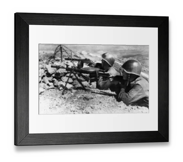 Framed Print : Seventy two hours after the Soviet Red Army had opened its all out offensive