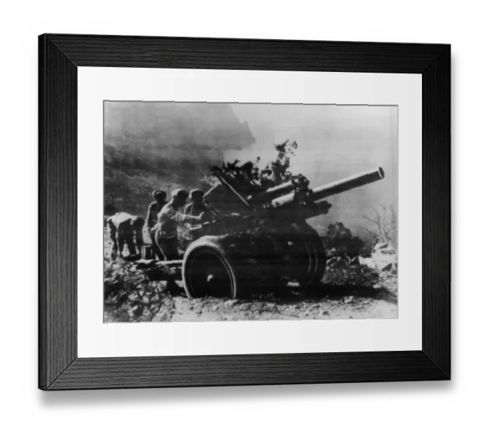 Framed Print : Seventy two hours after Soviet Red Army had opened its all out offensive on Sevastopol