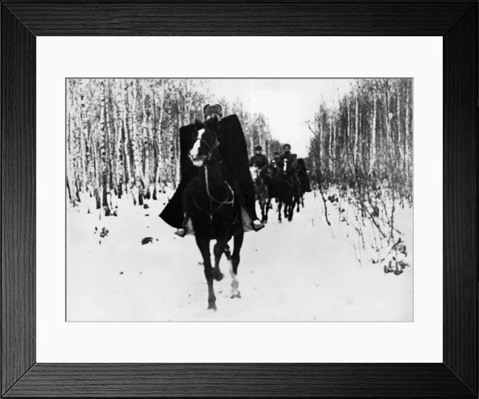 Framed Print : The Battle of Moscow, Russia on the Eastern Front in World War Two