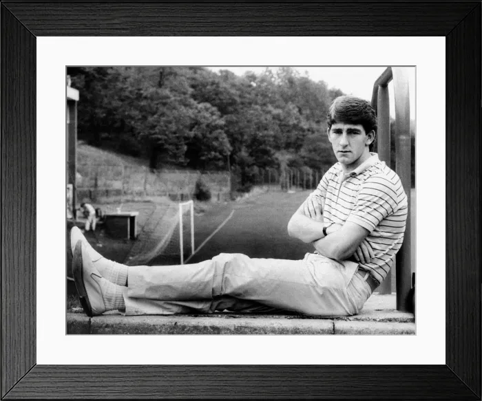 Framed Print : Norman Whiteside of Manchester United November 1982 Framed Print : Norman Whiteside of Manchester United November 1982