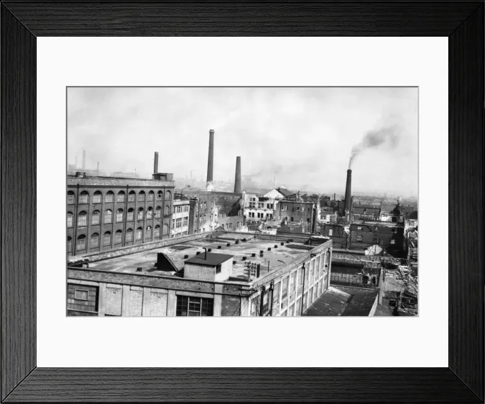 Framed Print : The Kingston Upon Hull works of Reckitt and Colman Ltd in Dansom Lane Framed Print : The Kingston Upon Hull works of Reckitt and Colman Ltd in Dansom Lane