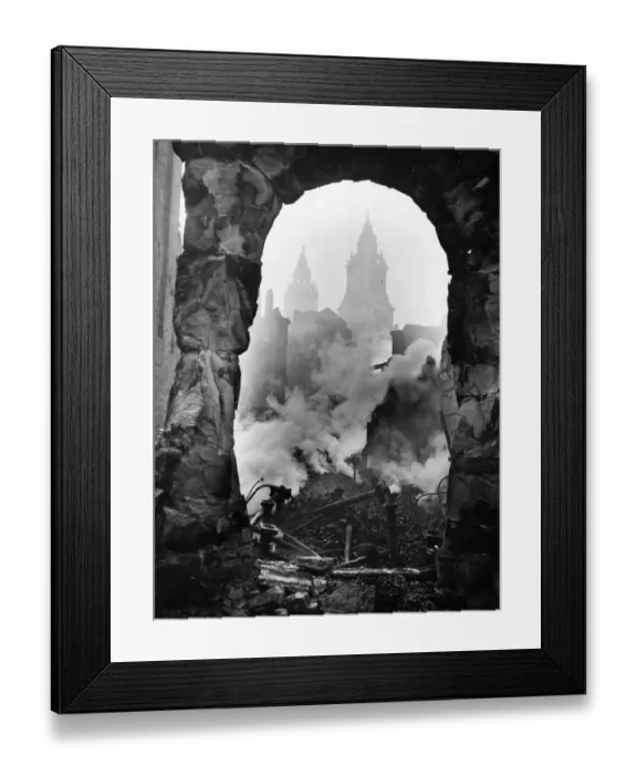 Framed Print : London, with St Pauls Cathedral in the background. Central London Framed Print : London, with St Pauls Cathedral in the background. Central London