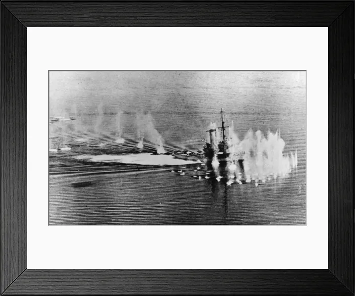 Framed Print : RAF Beaufighters of the Middle East Command have made many successful attacks with bombs