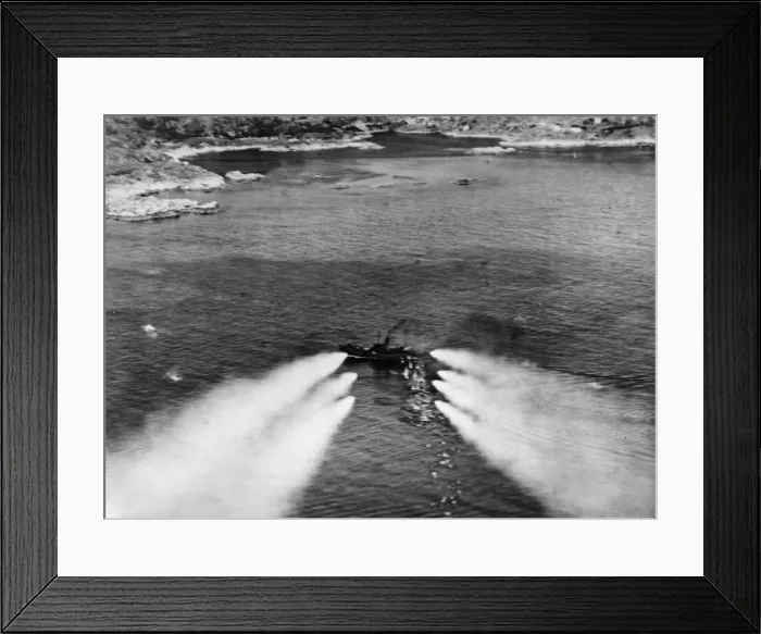 Framed Print : A strike force of BeaufIghters of the RAF Coastal Command