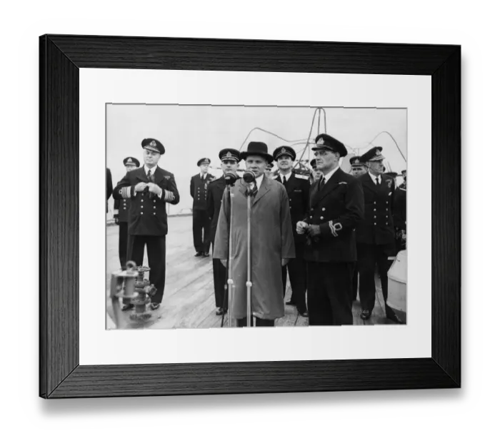 Framed Print : The British Navys Gift to Russia during the Second world War