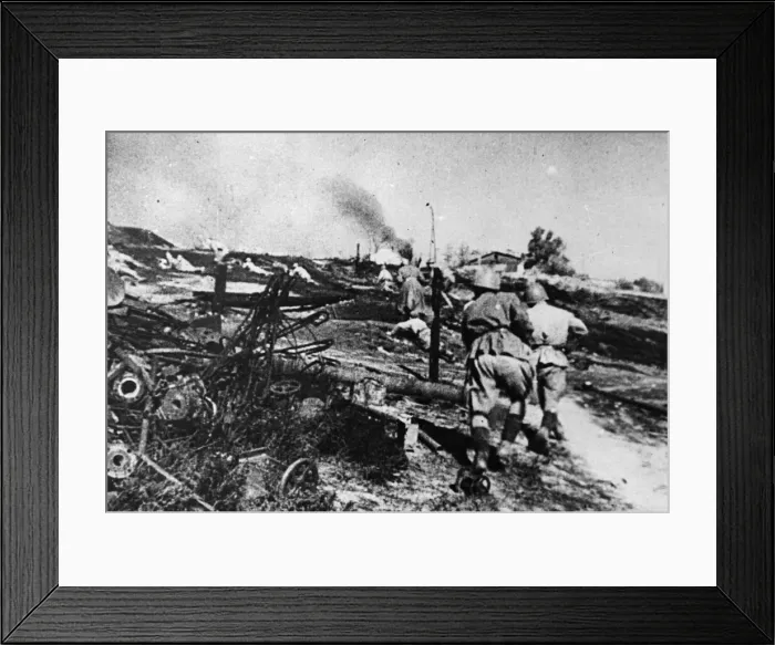 Framed Print : For three months, the city of Stalingrad stood in the worlds headline Framed Print : For three months, the city of Stalingrad stood in the worlds headline