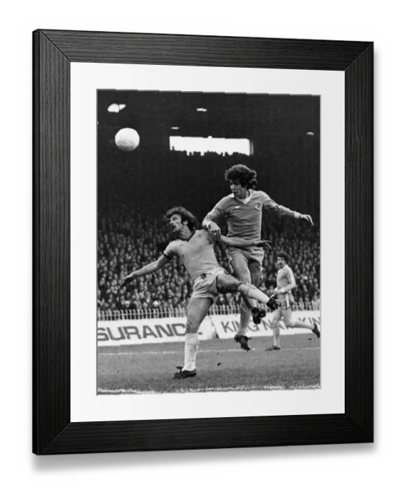 Framed Print : Manchester City 6-2 Chelsea, League match at Maine Road, Saturday 26th November 1977