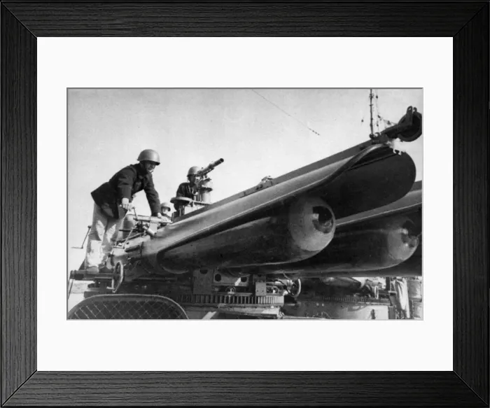 Framed Print : Torpedo gunners of the Soviet Navy in courageous action against the German enemy aboard Framed Print : Torpedo gunners of the Soviet Navy in courageous action against the German enemy aboard