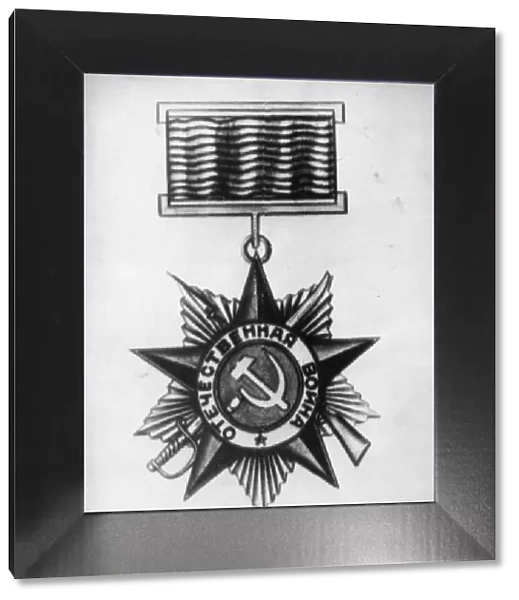 New Soviet Decoration 'The Order of the Patriotic War'