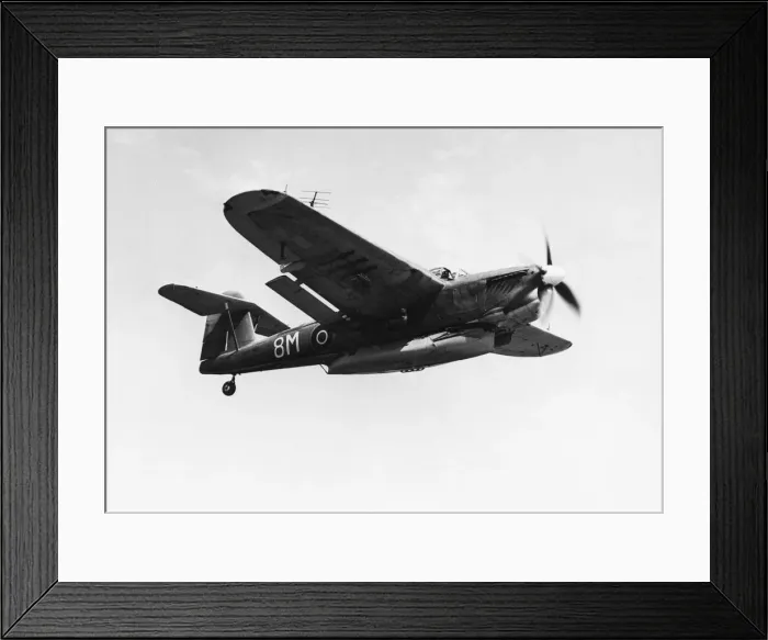 Framed Print : Lifeboat dropped from the air. (Picture) Naval Barracuda carrying a lifeboat before Framed Print : Lifeboat dropped from the air. (Picture) Naval Barracuda carrying a lifeboat before