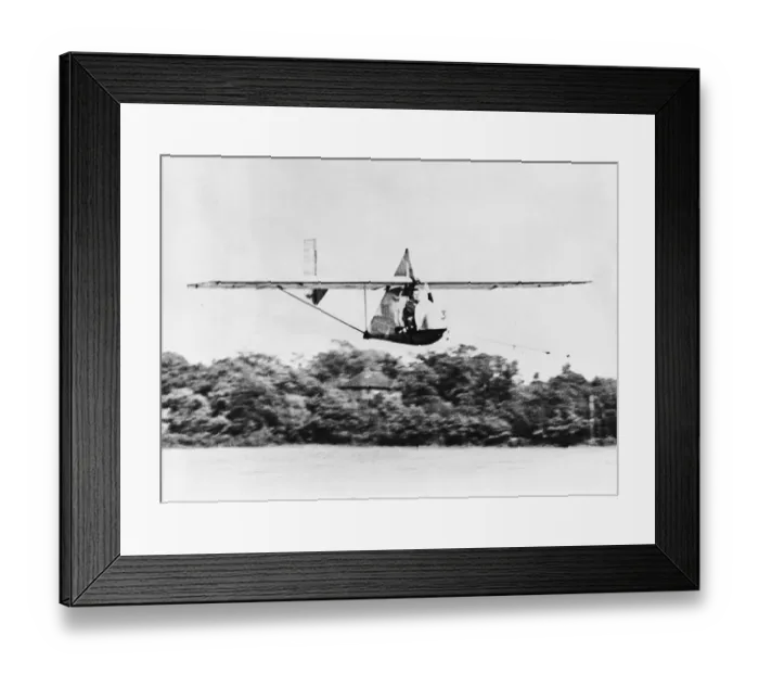 Framed Print : Air Cadet glider school in Southern England during Second World War Framed Print : Air Cadet glider school in Southern England during Second World War