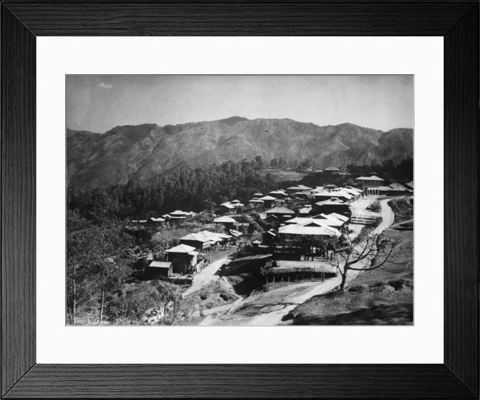Framed Print : Fifth Indian Divisions Advance on Tiddim. British Framed Print : Fifth Indian Divisions Advance on Tiddim. British