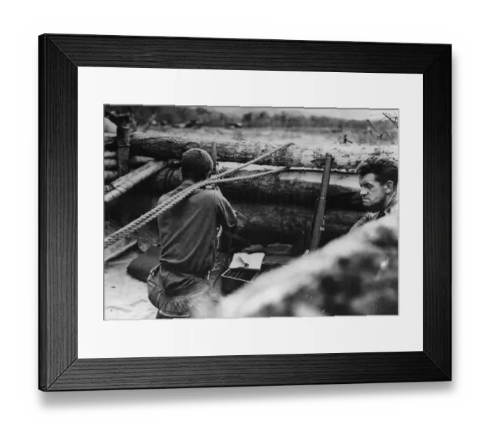 Framed Print : Ground troops under Major General O. C. Wingate, since killed In a plane crash Framed Print : Ground troops under Major General O. C. Wingate, since killed In a plane crash
