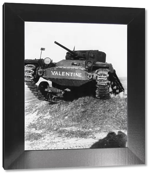 The Tank, Infantry, Mk III, Valentine was an infantry tank produced in the United Kingdom