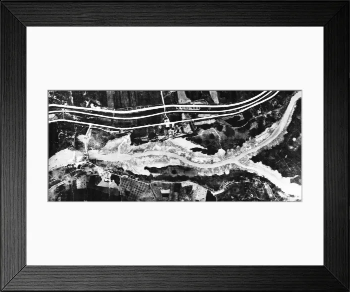 Framed Print : Allied Air Forces destroy Pescara dam during Second World War. 15th May 1944 Framed Print : Allied Air Forces destroy Pescara dam during Second World War. 15th May 1944