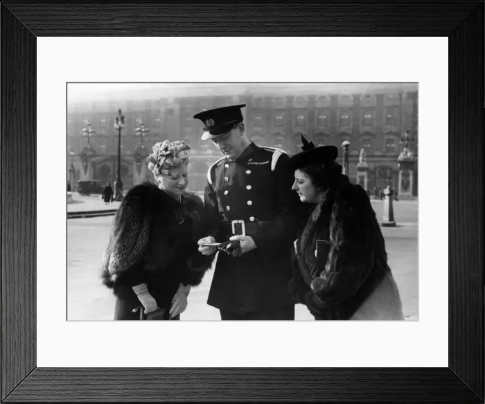 Framed Print : District officer Ronnie Greene of the LFS shows his wife Framed Print : District officer Ronnie Greene of the LFS shows his wife