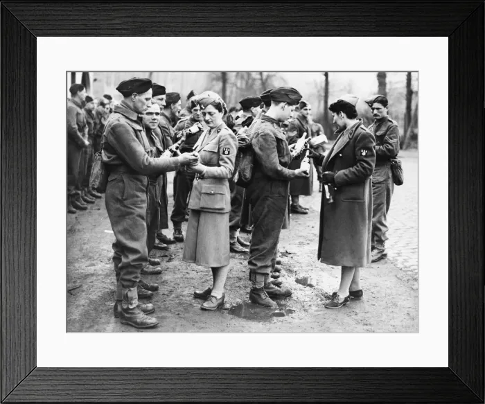 Framed Print : To day members of the section Sanotaire Automobile Feminine S. S. B. M Framed Print : To day members of the section Sanotaire Automobile Feminine S. S. B. M