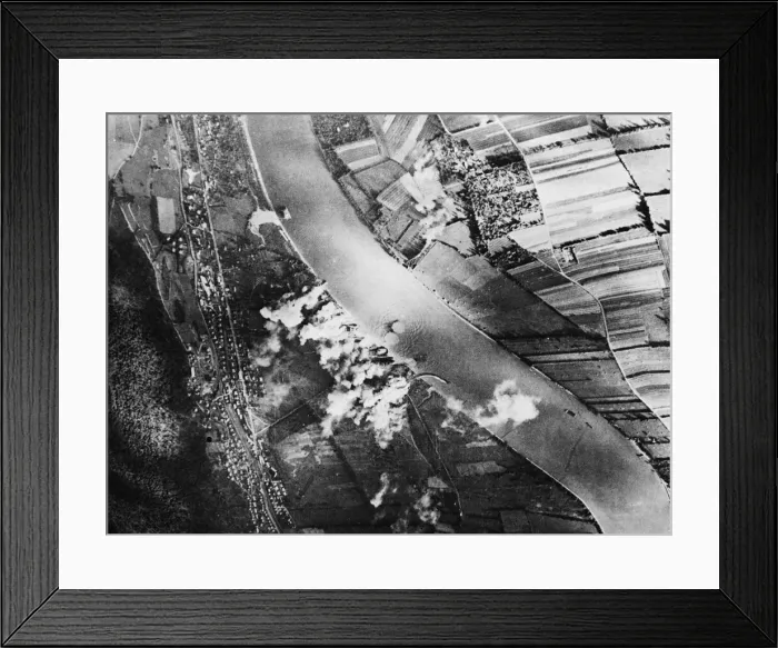 Framed Print : On the 4th August 1943 Marauders of the U. S. 8th Air Force rounded off ten days of Framed Print : On the 4th August 1943 Marauders of the U. S. 8th Air Force rounded off ten days of