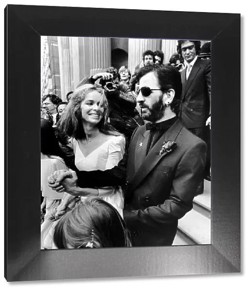 Ringo Starr and Barbara Bach marry in a civil ceremony, rather than a splashy gala