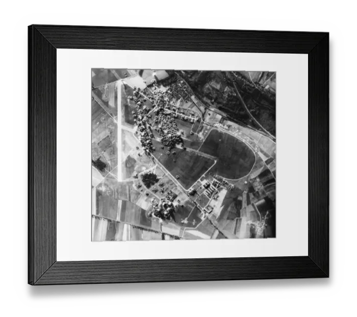 Framed Print : Action picture made during a successful attack by flying Fortresses of the U. S Framed Print : Action picture made during a successful attack by flying Fortresses of the U. S