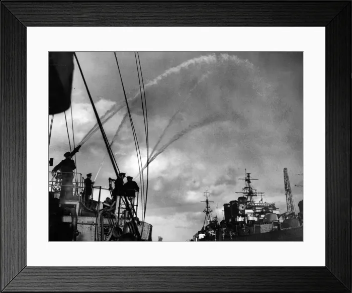 Framed Print : The Canadian Commandos captured this 230 ton vessel in their raid on Dieppe Framed Print : The Canadian Commandos captured this 230 ton vessel in their raid on Dieppe