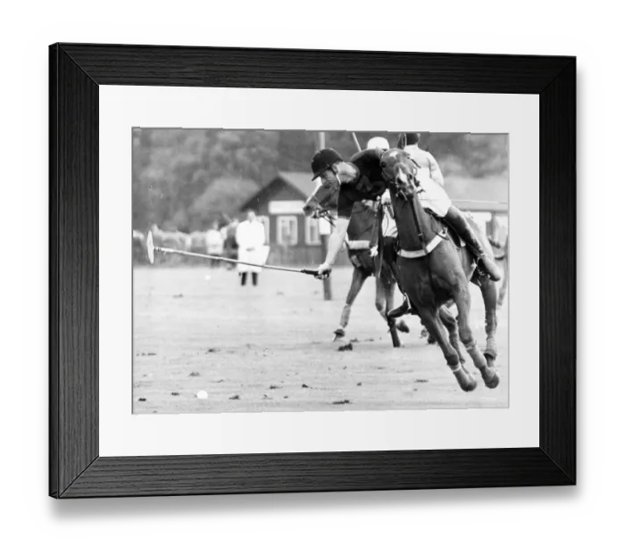 Framed Print : The Duke of Edinburgh. Prince Philip in action playing polo. May 1969 Framed Print : The Duke of Edinburgh. Prince Philip in action playing polo. May 1969