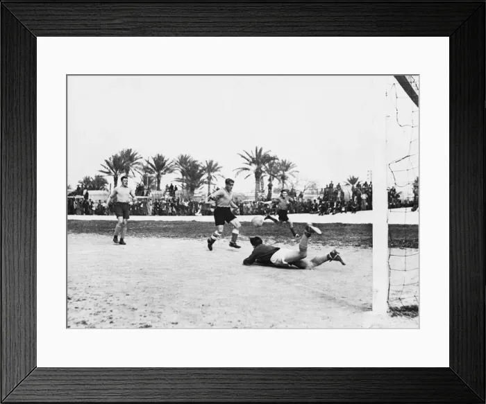 Framed Print : The RAF Football Cup Final in Tripoli: Communications Flight vs Fighter Wing Framed Print : The RAF Football Cup Final in Tripoli: Communications Flight vs Fighter Wing