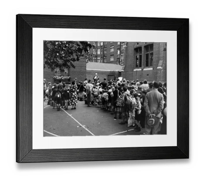 Framed Print : Headmaster of St Michaels Church School, Buckingham Palace Road Framed Print : Headmaster of St Michaels Church School, Buckingham Palace Road