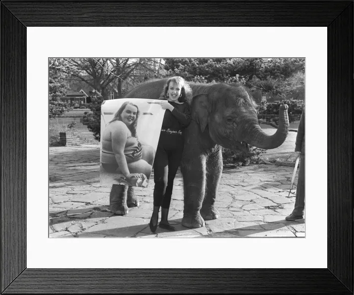 Framed Print : Michelle Deakin was a schoolgirl when she was named Young Slimmer of the Year by a Framed Print : Michelle Deakin was a schoolgirl when she was named Young Slimmer of the Year by a