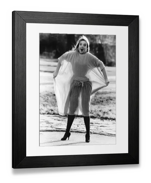 Framed Print : Michelle Deakin was a schoolgirl when she was named Young Slimmer of the Year by a