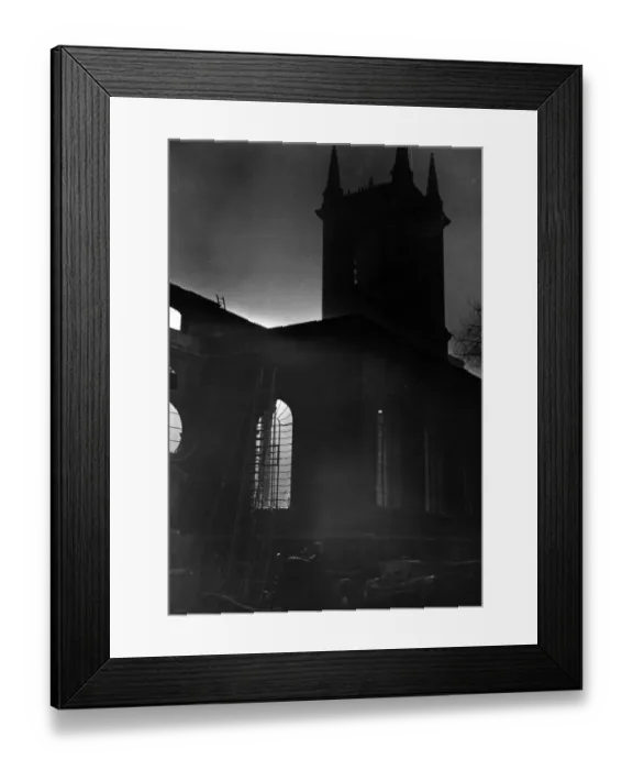 Framed Print : City of London fires. 29th December 1940