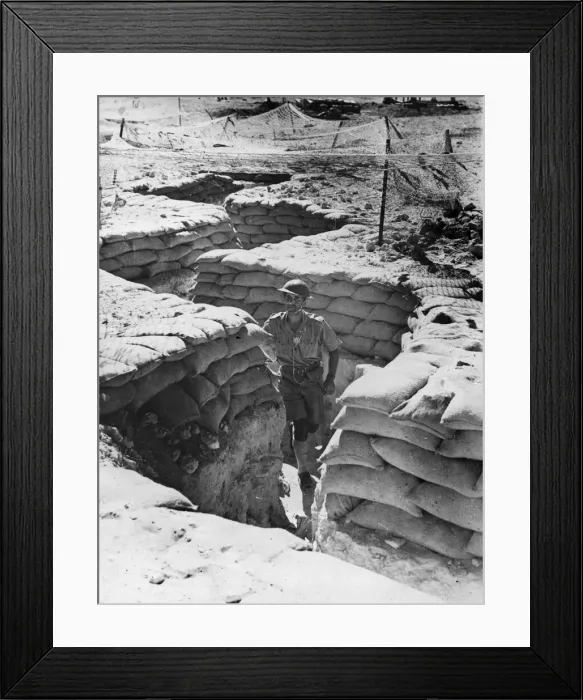 Framed Print : Western Desert Campaign, the Desert War, took place in the deserts of Egypt and Libya Framed Print : Western Desert Campaign, the Desert War, took place in the deserts of Egypt and Libya