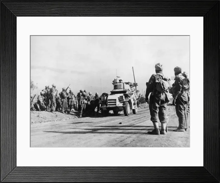 Framed Print : Western Desert Campaign, the Desert War, took place in the deserts of Egypt and Libya Framed Print : Western Desert Campaign, the Desert War, took place in the deserts of Egypt and Libya