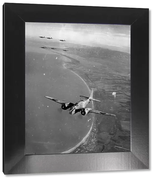 RAF Baltimores of the Tactical Bomber Force, in operation over the Sangro River, Italy