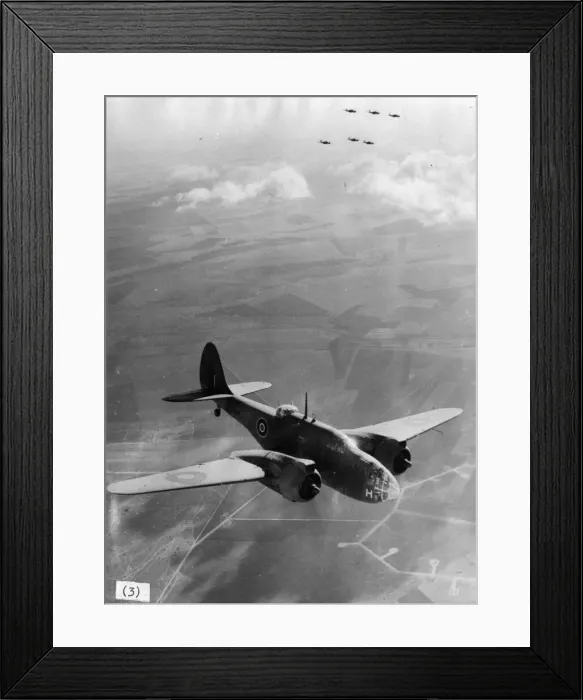 Framed Print : RAF Baltimores of the Tactical Bomber Force, in operation over the Sangro River, Italy
