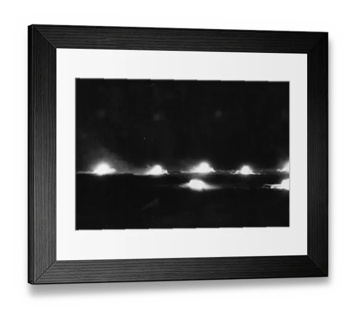 Framed Print : British and Allied Troops, Western Desert campaign, the Desert War, February to May 1943