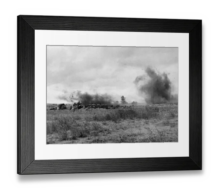 Framed Print : British and Allied Troops, Western Desert campaign, the Desert War, February to May 1943 Framed Print : British and Allied Troops, Western Desert campaign, the Desert War, February to May 1943